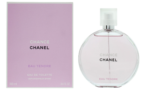 Chanel Chance Eau Tendre Eau De Toilette 100ml Spray for Her