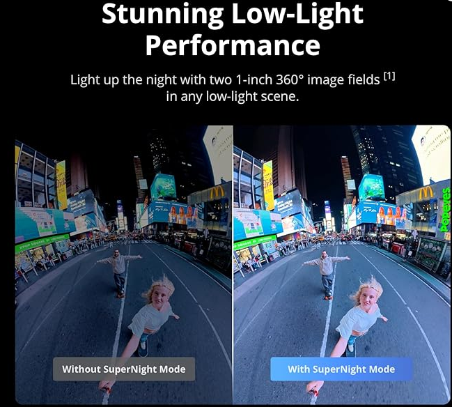 DJI Osmo 360 Standard Combo, 360 Camera With 1-Inch 360° Imaging, Native 8K 360° Video, 4K/120fps & 170° Boost Video, 120MP 360° Photo, 100-Min 8K Recording, Waterproof, Action Camera for Sports, Vlog