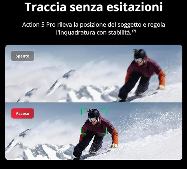 DJI Osmo Action 5 Pro Essential Combo, Action Camera With 1/1.3″ Sensor, 4K/120fps Waterproof Camera, Subject Tracking, Stabilization, Dual OLED Touchscreens, Ideal for Sports, Vlog