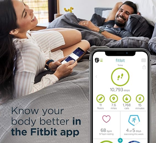Fitbit Versa 2 Health & Fitness Smartwatch with Voice Control, Sleep Score & Music