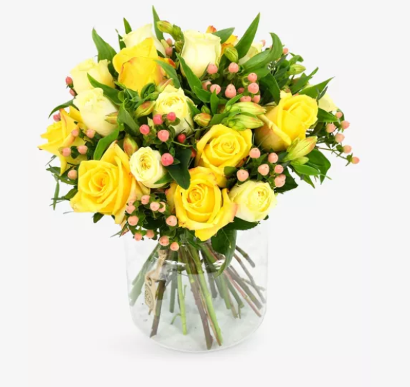 yellow roses