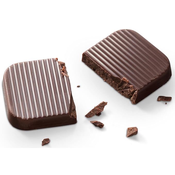 Bouchard Premium Belgian Dark Chocolate with 72% Cacao | Individually Wrapped Pieces (1 LB)