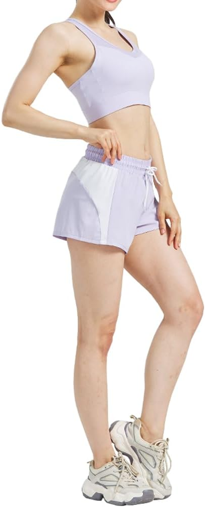 Nesyd Women's 1 Piece Workout Sets Yoga Outfits Sport Running Fitness Exercise Gym Athletic Tracksuits Sportwear Activewear