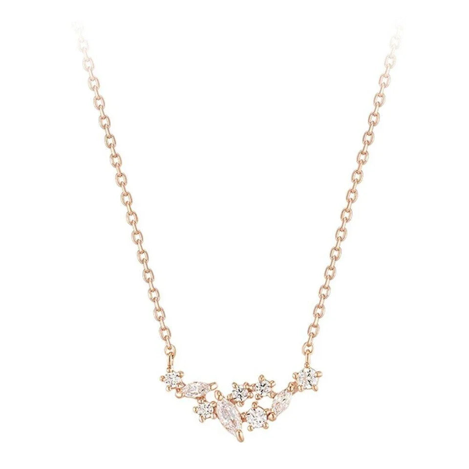 J.ESTINA J.Blanc Necklace Earring Set SET-J0-1086 IU PICK K-Beauty