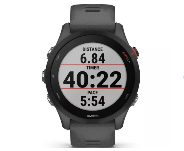 GARMIN Forerunner 255 Sports Watch - Slate Grey, 46 mm