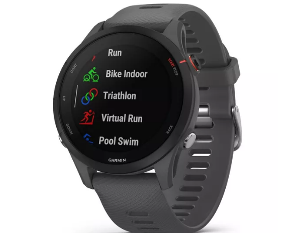 GARMIN Forerunner 255 Sports Watch - Slate Grey, 46 mm