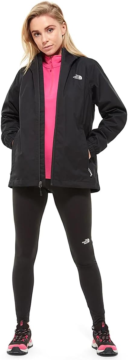 THE NORTH FACE - Women's Quest Hooded Jacket - Waterproof Breathable - Vivid Black