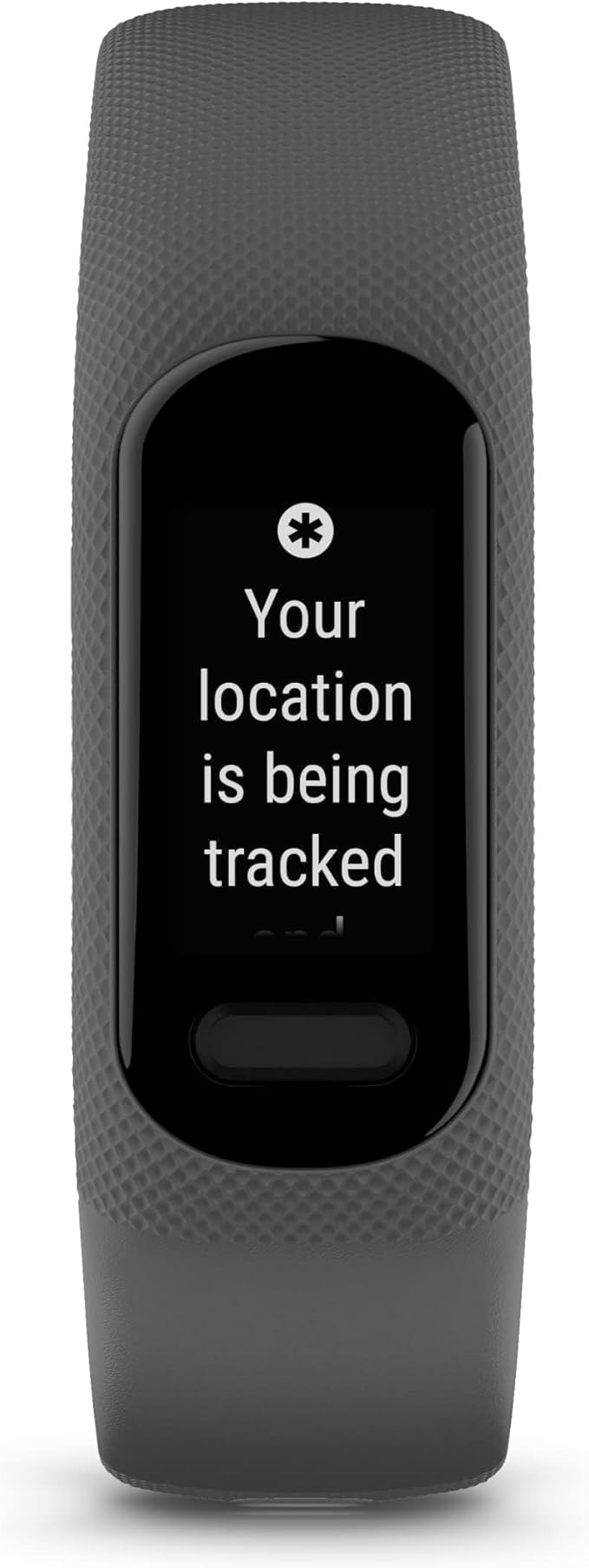 Garmin vivosmart 5, Smart Health and Fitness Activity Tracker with Touchscreen, Black, Large