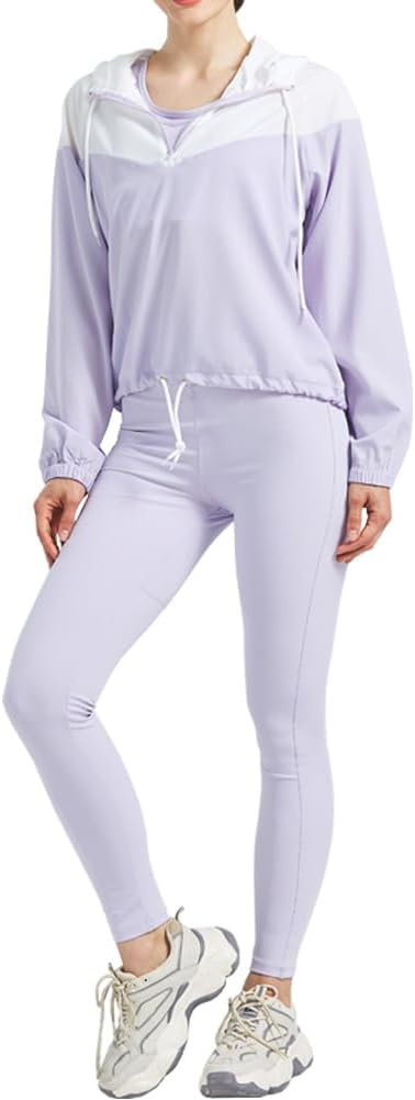 Nesyd Women's 1 Piece Workout Sets Yoga Outfits Sport Running Fitness Exercise Gym Athletic Tracksuits Sportwear Activewear