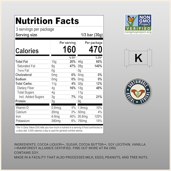 Chocolove Extreme Dark Chocolate Bars | 88% Cocoa | Rich and Intense Flavor | Made with Premium Belgium Dark Chocolate | Non-GMO & Gluten-Free, 3.2 oz Bar (12 Pack)