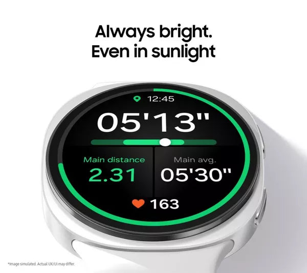 SAMSUNG Galaxy Watch8 BT with Bixby - Silver, 40 mm