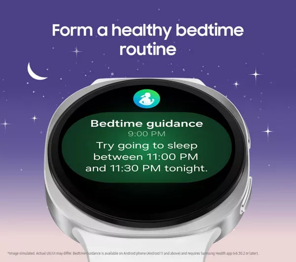 SAMSUNG Galaxy Watch8 BT with Bixby - Silver, 40 mm