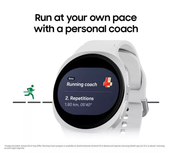 SAMSUNG Galaxy Watch8 BT with Bixby - Silver, 40 mm