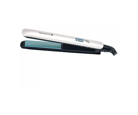 REMINGTON Shine Therapy S8500 Hair Straightener - White & Teal