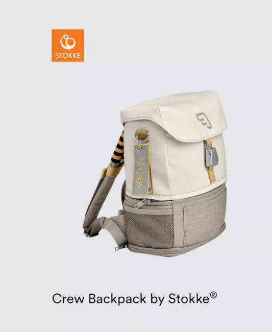 Stokke JetKids Crew Travel Backpack, White