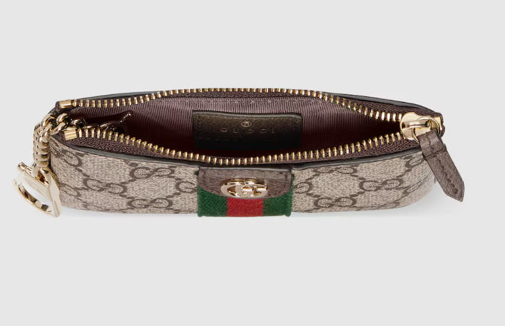 Ophidia zip key pouch