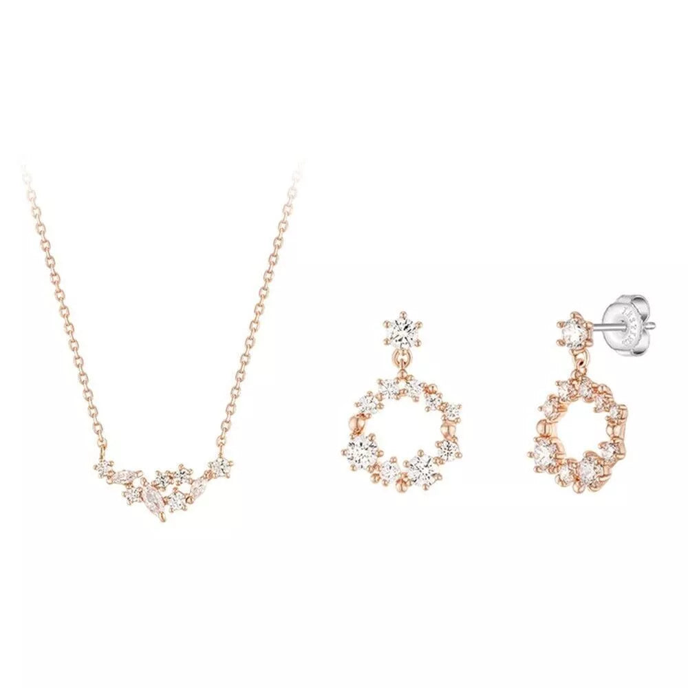 J.ESTINA J.Blanc Necklace Earring Set SET-J0-1086 IU PICK K-Beauty
