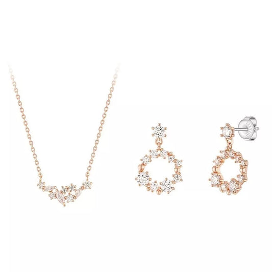 J.ESTINA J.Blanc Necklace Earring Set SET-J0-1086 IU PICK K-Beauty