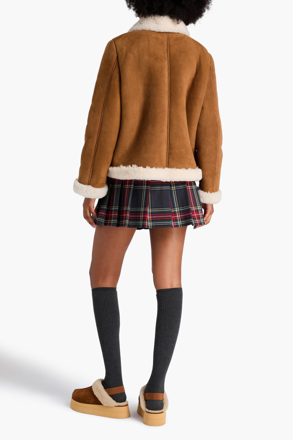 MAJE Shearling jacket