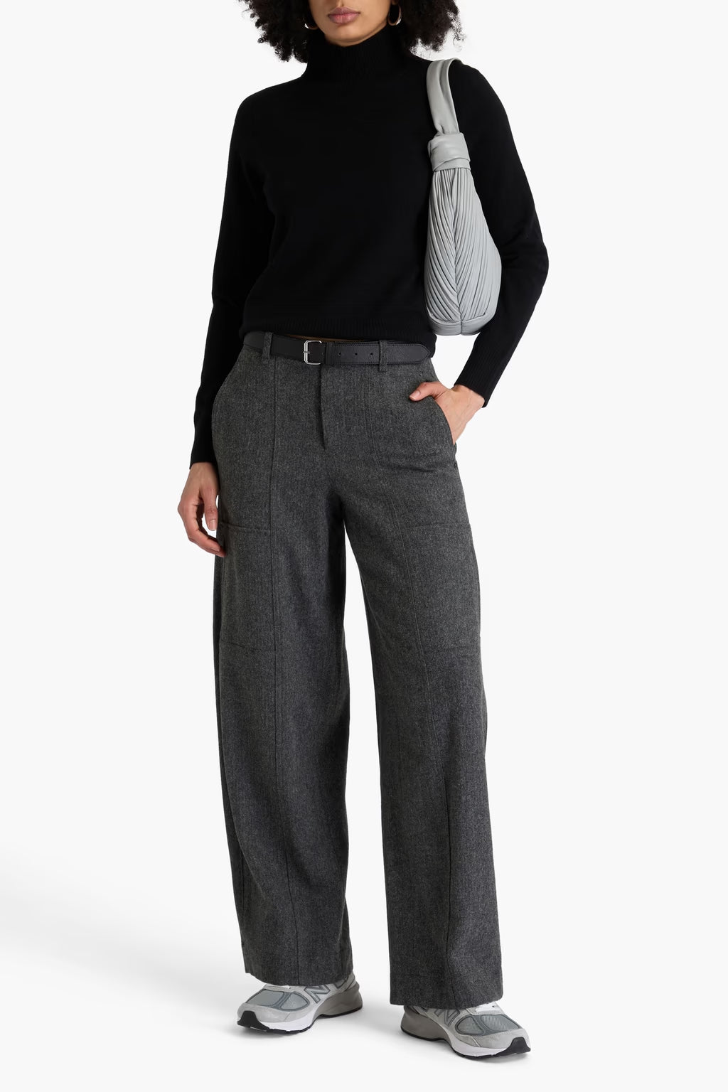 VINCE. Wool-blend turtleneck sweater